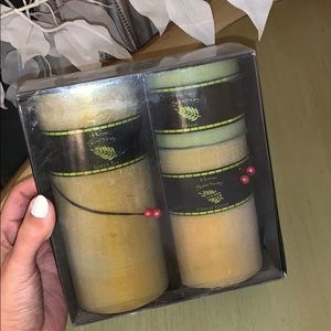 3 piece candle set